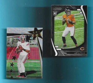 Justin Fields-Pittsburgh Rookie RC ¡LOTE! Absolute/22 Select Stars Prizm 2021 - Imagen 1 de 2