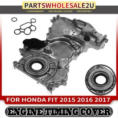 Kit de cubierta de correa de distribución de cadena de motor para Honda Fit L4 1,5 L 2015-2017 11410-5R7-020 Foto 1 de 4