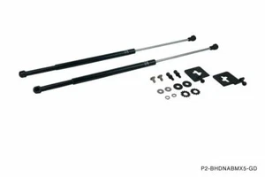 P2M Phase 2 BLACK Series Hood Bonnet Dampers Set Mazda Miata NA NB 1988-2005 New - Picture 1 of 2