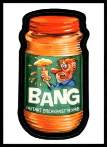 2020 Brand Busters Wacky Packages BANG INSTANT BREAKFAST BOMB NM+ - Picture 1 of 2