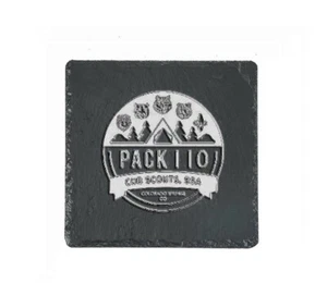Cub Scouts Pack 110 Colorado Springs, CO Slate Coaster New - Picture 1 of 1