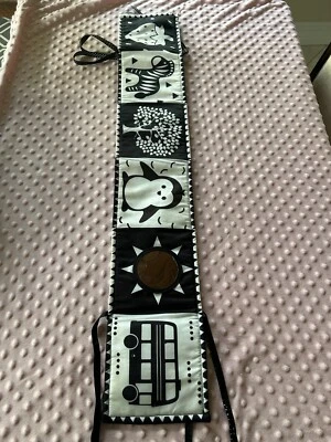 婴儿床/游戏垫领带黑白玩具 — 第 1/2 张图片