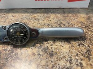 Vintage Snap-On Torq O Meter TQ-150Torque Wrench 1/2" Drive Torque Wrench in Box