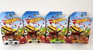 Hot Wheels 2021 Spring / Easter 4 Cars 1,2,3,5/5 New HW 2021 Fathers Day - Picture 1 of 6