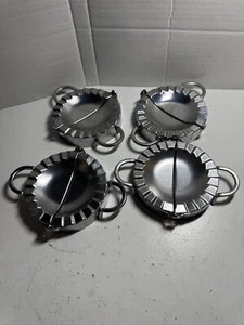 Lot Of 4 Dumpling Maker - Dumpling Press/Stainless Steel Empanada Press/Pie - Picture 1 of 3