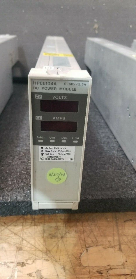 HP/Agilent 66104A DC Power Module 0-60V/0-2.5A Unit #6 - Image 1 of 1