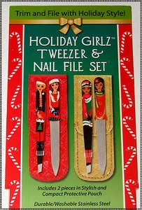 Juego de pinzas y limas de uñas Holiday Girlz - Imagen 1 de 9