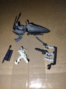 Warhammer 40k Eldar Metal Autarch With Plastic Jet Bike - Picture 1 of 5