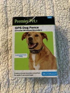 Open Box Premier Haustier GPS Hundezaun Rund Kabellos Begrenzungshalsband - Bild 1 von 3