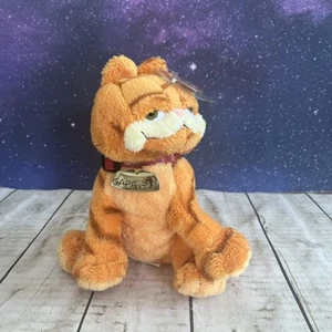 TY Beanie Buddy GARFIELD Cat Movie Plush Promo Bean Bag Stuffed Toy 2004 New Tag - Picture 1 of 5