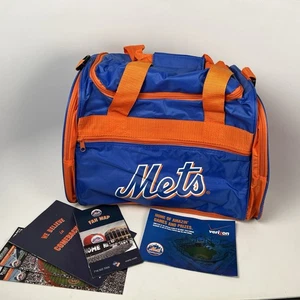 NY Mets 2010 Stadium Giveaway Verizon Duffle Bag Plus Pamphlets SGA - Picture 1 of 7