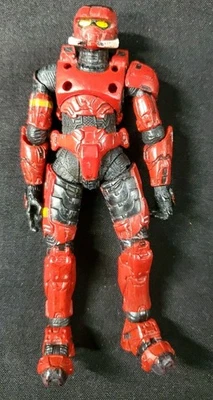 Halo Reach Spartan Red MP Action Figure McFarlane Toy No Accessories 5" ** - Image 1 of 4
