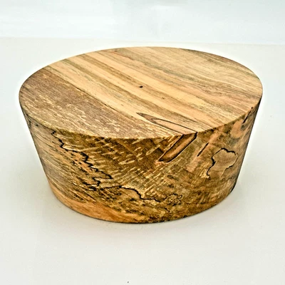 CUENCO DE ARCE DIVIDIDO EN BLANCO, 6”x2,5”, TORNO DE MADERA STOCK DE TORNEADO, ANUNCIO A GRANEL Foto 1 de 4