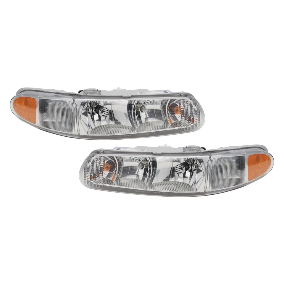 For Buick Regal 97-04 Headlight Set Driver & Passenger Side Replacement Foto 1 de 1