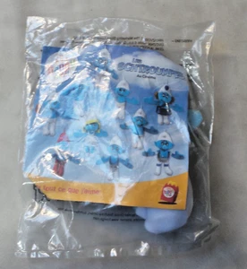 PELUCHE McDONALD'S MCDO SCHTROUMPFS - SCHTROUMPFS A LUNETTE HAPPY MEAL 2011 - Picture 1 of 2
