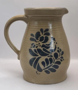 Pfaltzgraff Folk Art Pitcher 2.5 Quart Pitcher Vintage 1980’s Model #416 - Picture 1 of 9