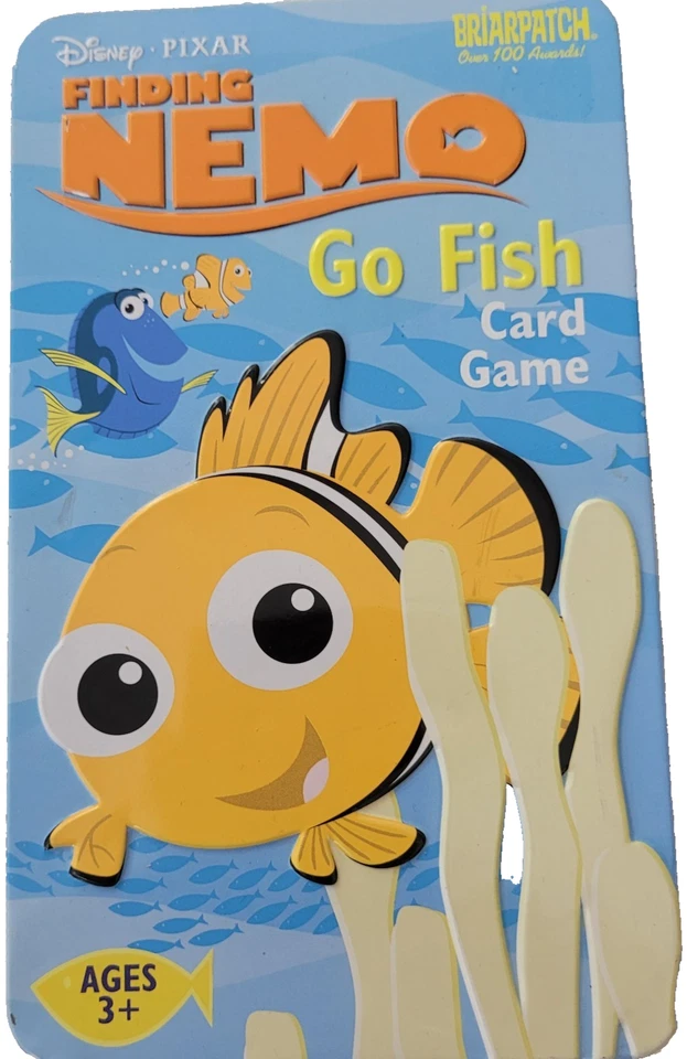 2004 FINDING NEMO “Go Fish” Card Game In A Collector Tin Box! Complete - Image 1 of 4