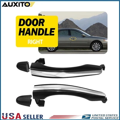 2 внешние дверные ручки передние задние R для Hyundai Azera 3,8 л 06-11 загрунтованный пластик - Изображение 1 из 4