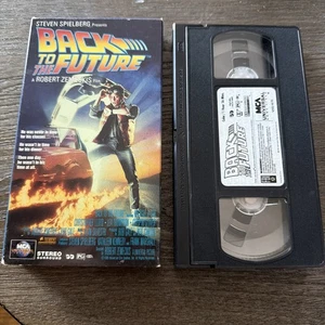 Back To The Future VHS Tape 1985 Sci-Fi Classic Michael J Fox Christopher Lloyd - Picture 1 of 5