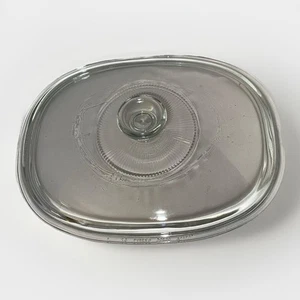 SOLO coperchio Pyrex (10 DC 1,5C A) vintage adatto per casseruola oblunga Corning Ware F-2 e F-6 - Foto 1 di 4