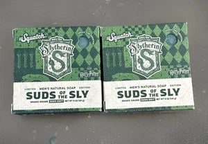 Dr Squatch Harry Potter Slytherin Menge 2 Suds of the Sly Soap Limitierte Auflage Neu im Karton - Bild 1 von 6