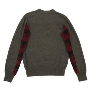 JUNYA WATANABE MAN COMME des GARCONS Check Switching Knit Cardigan Size S(K-1... - Picture 1 of 12