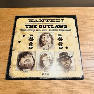 Wanted! THE OUTLAWS LP Record RCA 1976 APL1-1321, Jennings, Nelson, Colter, Glas - Picture 1 of 3