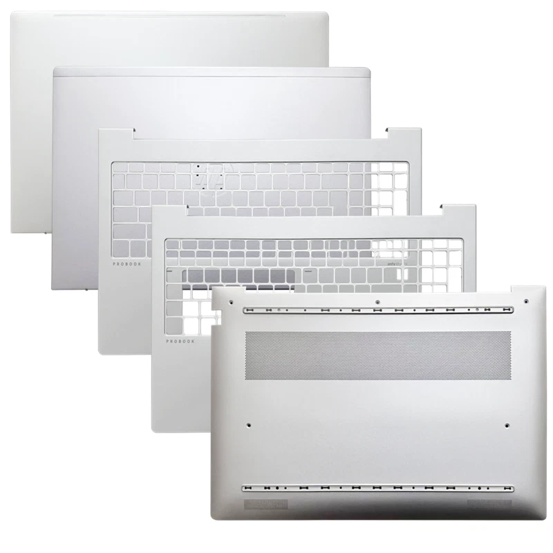 New For HP probook 460 G11 465 G11 Back Cover/Palmrest Cover/Bottom Silver - Image 1 of 1