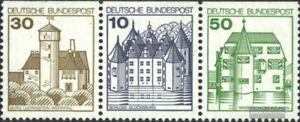 BRD (BR.Deutschland) W67I postfrisch 1980 Burgen und Schlösser