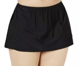 NWT $46 Women’s Apt. 9 Black Swim Skirt Bottoms size 22W. - Picture 1 of 6