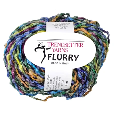 TRENDSETTER FLURRY YARN - COLOR: #71- 1.75oz 82yds - Image 1 of 2