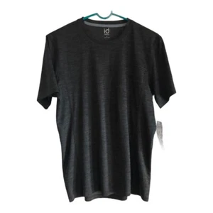 Ideology Men's Promo Tee Fix  Charcoal Gray Heather Tech T-Shirt Size Small / S - Picture 1 of 4