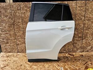 ACURA RDX 13-18 OEM REAR LEFT DRIVER DOOR WITH GLASS COMPLETE WHITE