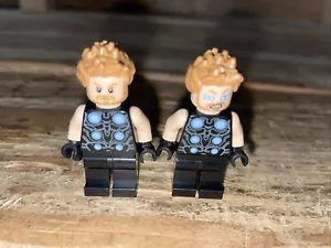 2 LEGO Thor Minifigura Superhéroes Vengadores Infinity War 76102 - Imagen 1 de 1