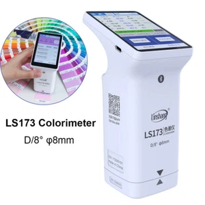 LS173 Colorímetro Digital Analizador de Color D/8° φ8mm Medidor de Diferencia de Color USB/BT - Imagen 1 de 18