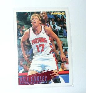 CARTE NBA BASKET BALL 1995 PLAYER CARDS BILL CURLEY (278) - Imagen 1 de 1