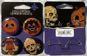 Universal Halloween Horror Nights 2022 LIL' BOO y otros botones de arte vintage - Imagen 1 de 1