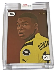 2022 Topps Project22 Youssoufa Moukoko by Marco Melgrati Project 22 Parallel /22 - Picture 1 of 2