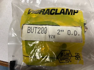 24------Cooper B-Line Bvt200yzn B LINE VIBRACLAMP COPPER & OD 2" ZINC PLATED - Picture 1 of 5