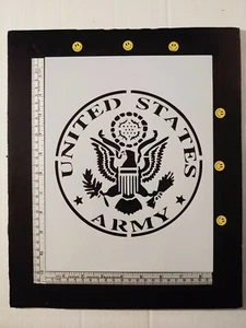 US U.S. United States Army 8.5" x 11" Custom Stencil FAST FREE SHIPPING - Picture 1 of 2