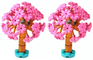Lego 2x Pink Tree NEW!!! - Picture 1 of 1