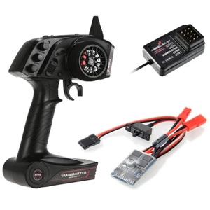 AUSTAR AX5S 2.4G 3CH Transmitter with AX-5X Receiver 10A ESC for 1/10 1/8 RC Car - Picture 1 of 15