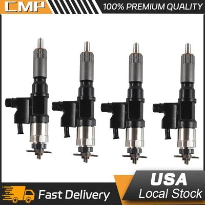 4Pcs 4HK1 Fuel Injectors 095000-5471 095000-8901 for 01-07 Isuzu NPR NPR-HD 5.2L — 第 1/4 张图片