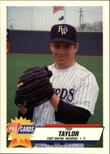 1993 Fort Wayne Wizards Fleer/ProCards #1969 Todd Taylor