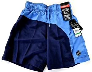 Speedo Big Boys L Board Swim Shorts Lined Trunks Palace Blue Navy  NWT - Picture 1 of 3