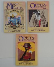 Opera Adaptations Volumes 1-3 *HARDCOVER* P. Craig Russell Comics Magic Flute