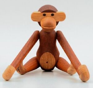 Kay Bojesen, Denmark, Wooden Monkey. Danish Design.
