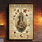 Kitchen Witchery Witch Witches Cooking Canvas