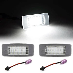 Par de bombillas de marco de matrícula trasera de luz LED blanca para: Cadillac ATS 2013-2019 - Imagen 1 de 12