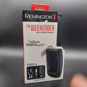 Remington Weekender Kit rasatura lamina da viaggio da uomo, nero, sigillato TLF200 nuovo - Foto 1 di 4